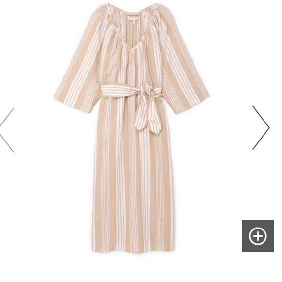 Mara Hoffman Striped Linen Dress - Picture 2 of 3